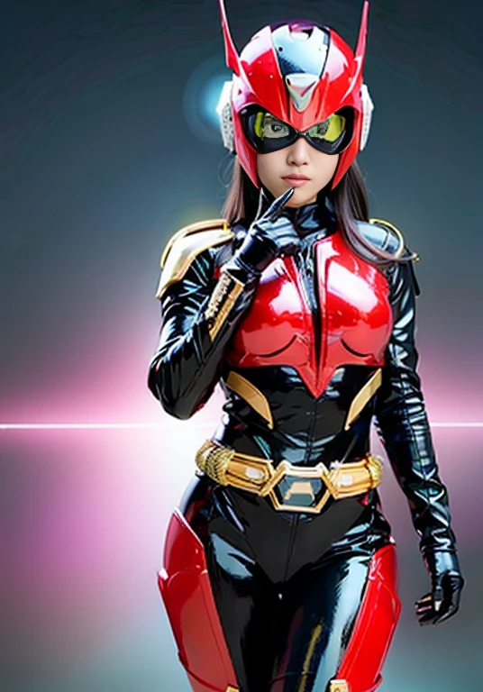 [Stable Diffusion] 어떤 자세 명작 전신 Female Kamen Rider After Transformation Female Kamen Rider After Transformation [현실적]