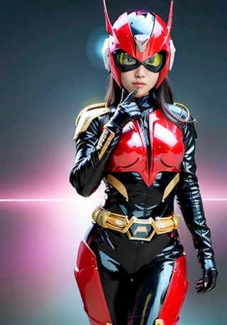 어떤 자세, 명작, 전신, Female Kamen Rider After Transformation, Female Kamen Rider After Transformation